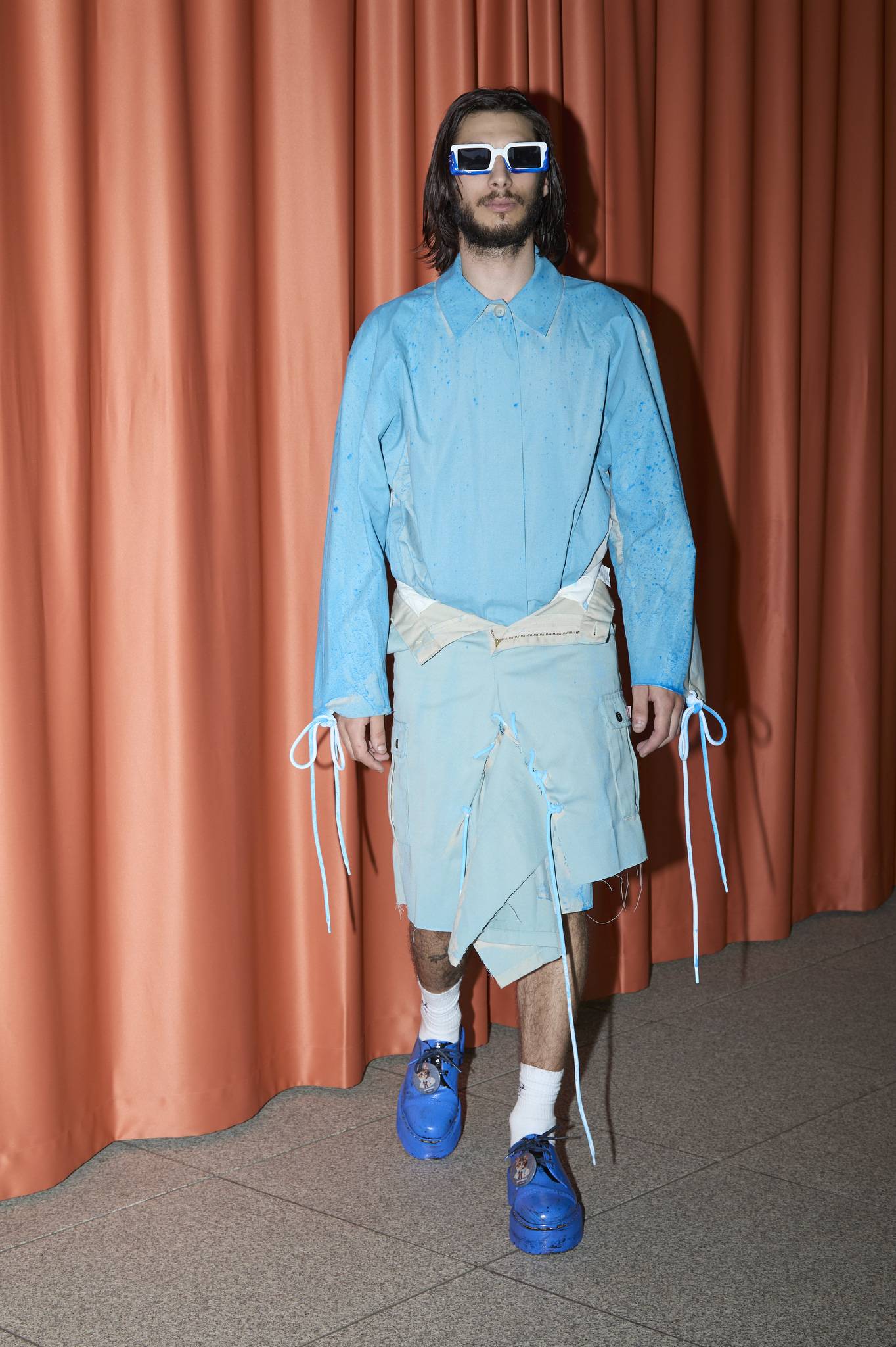 男士裙装元素则成为 raf simons,jean paul gaultier,rick 男士裙子